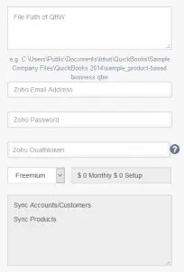 QB desktop DIY signup
