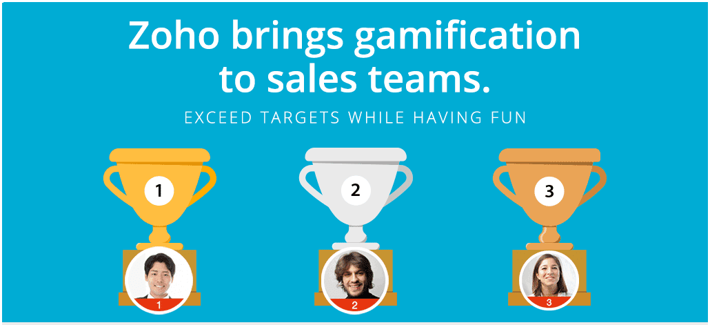 zoho gamification