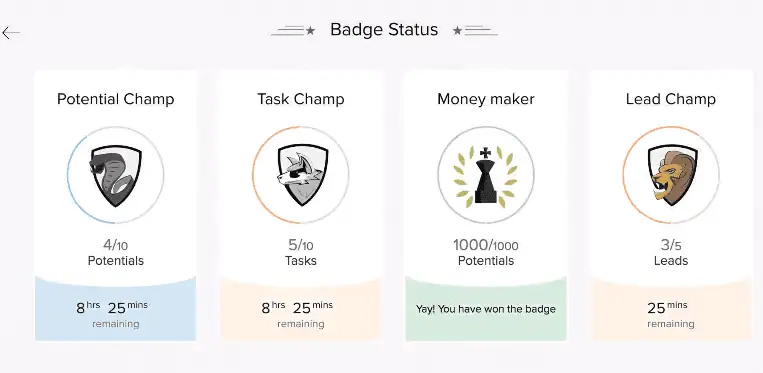 zoho crm features