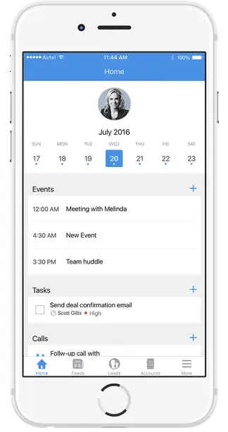 zoho crm features