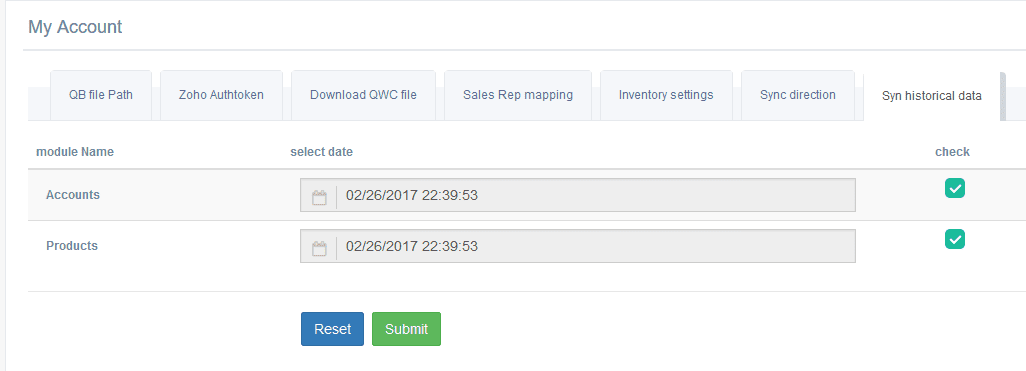 quickbooks zoho integration