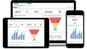 Zoho Reports on mobile devices