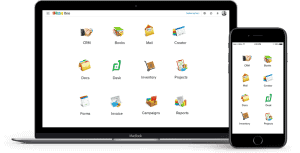 zoho one software screen