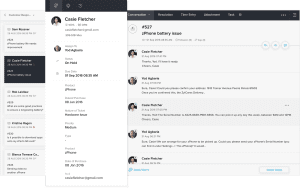 Zoho Desk Customer Context Tickets