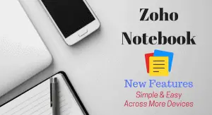 zoho notebook