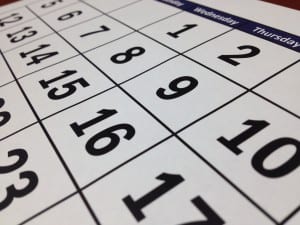 scheduling calendar
