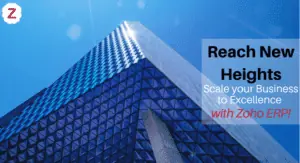 zoho erp to scale your business