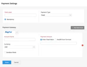 zoho forms payments
