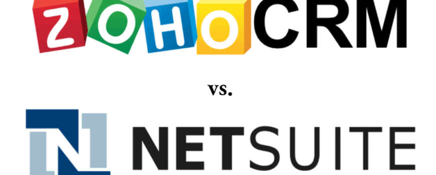 Zoho CRM vs. NetSuite