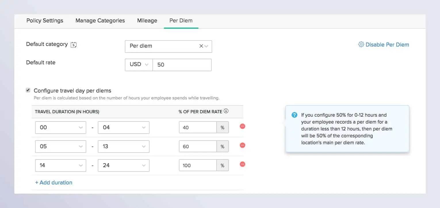 zoho expence by zbrains