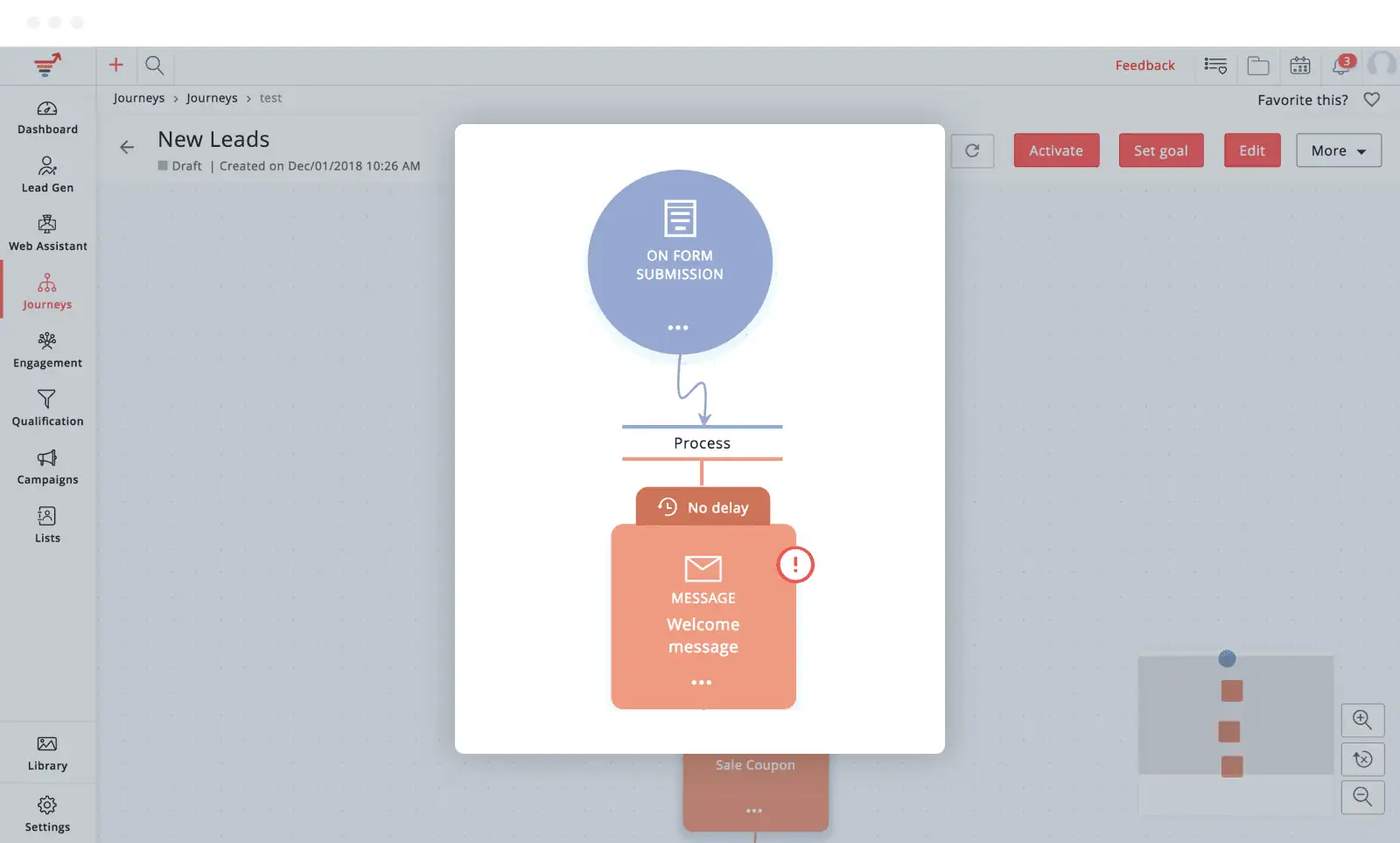 zoho marketing hub lead nurturing