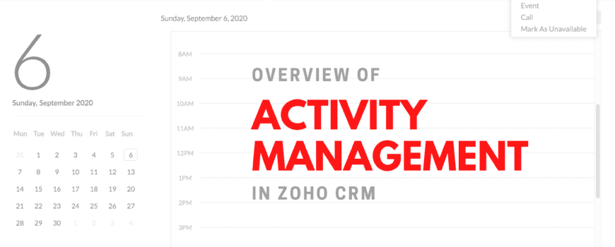 CRM Activity Managment Blog Header