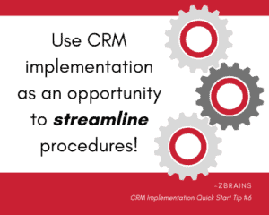 Streamline with a CRM 