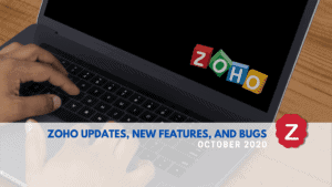 October 2020 Zoho New Features
