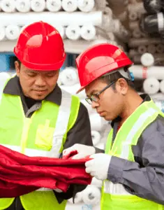 People working with improved business process