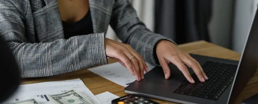 Businesswoman Using Zoho Books API in her Business